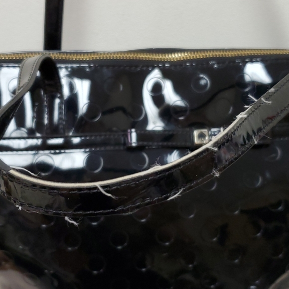 Kate Spade Black Patent Leather Tote - Picture 4 of 16